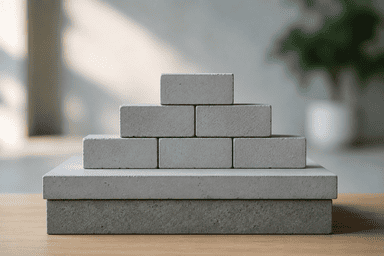 Blocs empilés représentant une base de site web